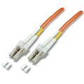 Fiberpatch 50/125 LC-LC -  1,0 m LSZH Multimode Duplex OM2 Orange
